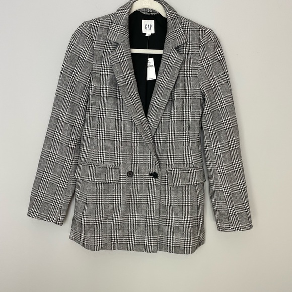 NWT GAP Plaid Blazer - Picture 2 of 9